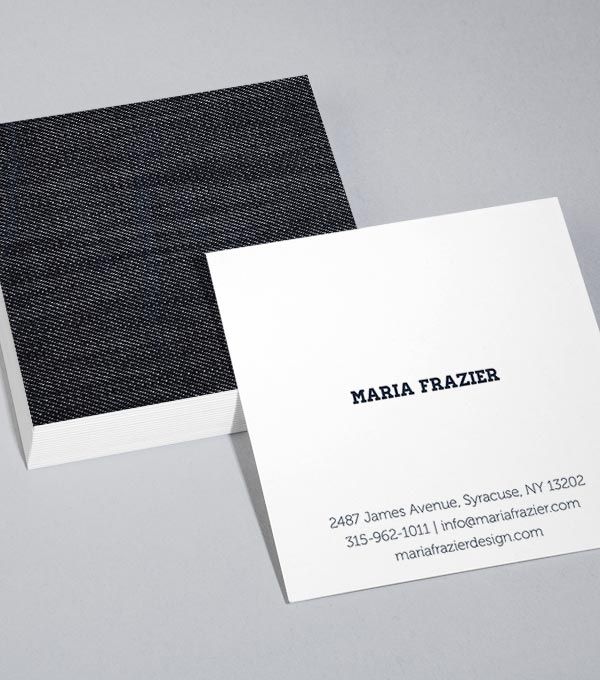 Browse Square Business Card Design Templates | Square business cards