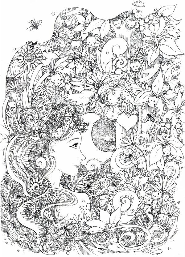 94 best Free Colouring Pages - People images on Pinterest Coloring - best of coloring page of a hair brush 94 best Free Colouring Pages - People images on Pinterest Coloring - best of coloring page of a hair brush