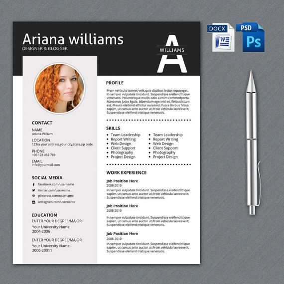 126 best Resume images on Pinterest Curriculum, Resume and - resume portfolio template 126 best Resume images on Pinterest Curriculum, Resume and - resume portfolio template