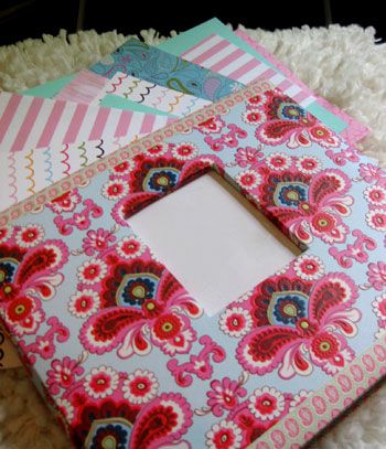DIY baby book. Seriously late in starting this project at 5 mos. But we can retroactively baby book, right?