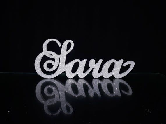 sweet 16 candelabra foam letters age block,3D name,Large free standing foam White color custom name 3D white glitter,styrofoam name