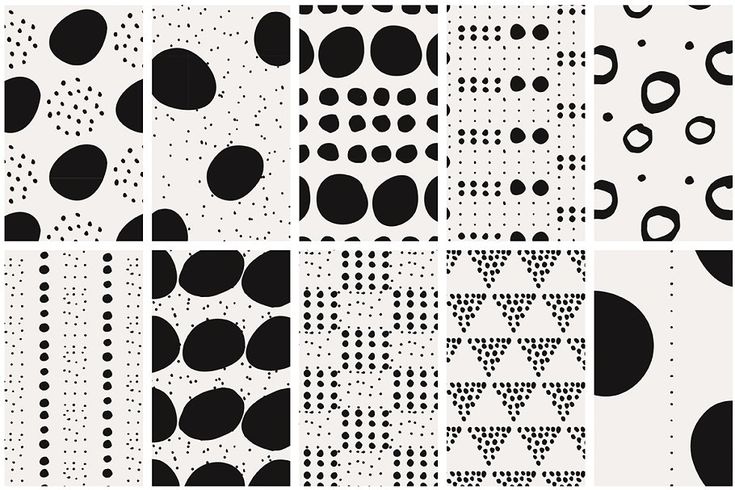Dots & Lines Patterns Bundle | Seamless patterns, Adobe ...