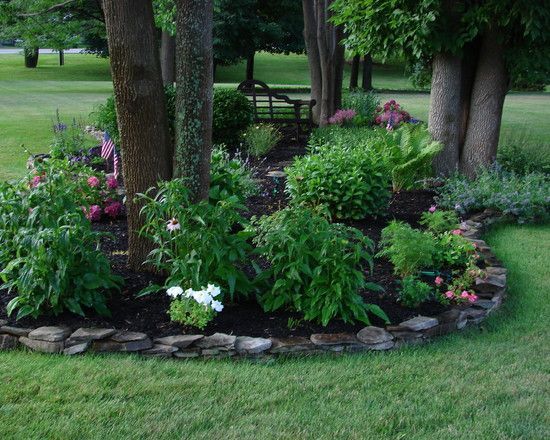 Garden Ideas Around Trees idea for our front tree never thought to plant this much it looks great 25 Best Landscaping Around Trees Ideas On Pinterest Garden Ideas Around Trees find this pin and more on retaining wall around trees landscaping ideas 25 Best Landscaping Around Trees Ideas On Pinterest