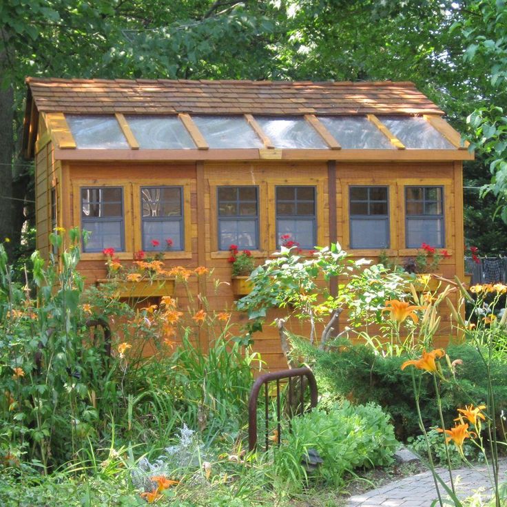 Outdoor Living Today Sunshed 8 ft. x 12 ft. Western Red ... Outdoor Living Today Sunshed 8 ft. x 12 ft. Western Red ... on Outdoor Living Today Sunshed id=31233