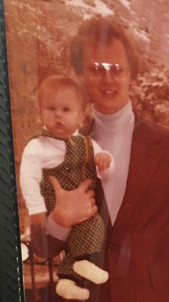 Baby Matthew and his father. Matthew gray gubler, Matthew gray, Matthews