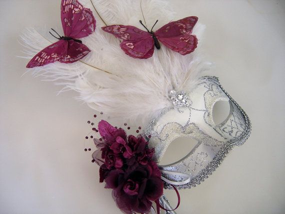 burgundy butterfly and rose venetian mask venetian masks burgundy butterfly and rose venetian mask venetian masks