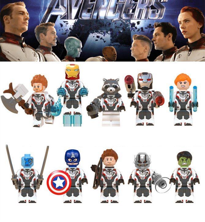 Marvel Super Avengers Endgame Black Widow Mini figure Minifigure Compatible