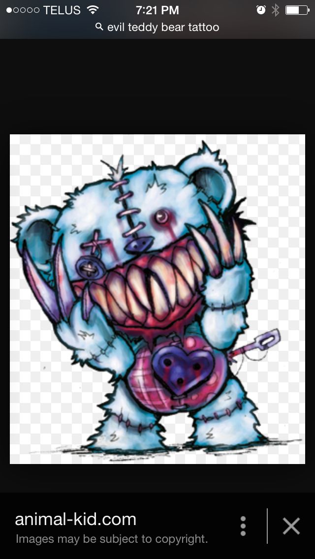 10+ Scary Bear Drawing