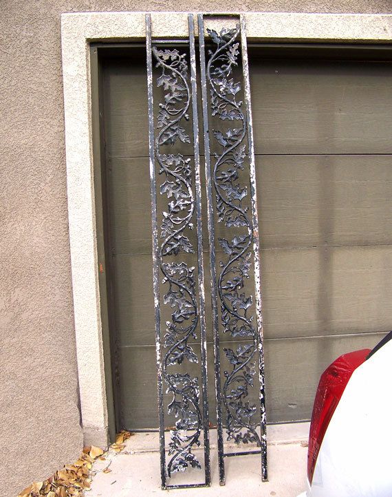 Mid Century Architectural Column Posts Porch Supports Victorian Mid Century Architectural Column Posts Porch Supports Victorian Fl To Retro Pair Cast Iron Oak Leaves And Acorns Kitchen Cabinets Pinterest