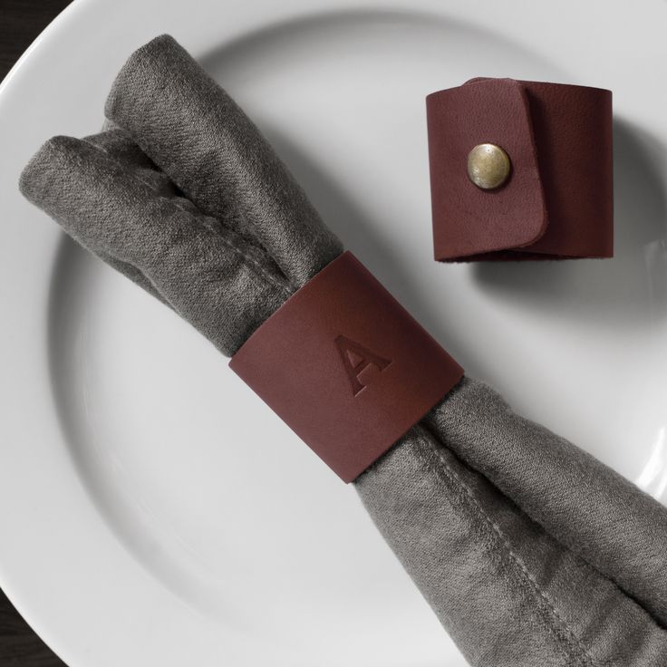 Personalized Napkin Ring Napkin Rings Creative Thanksgiving Table party-decorating-ideas