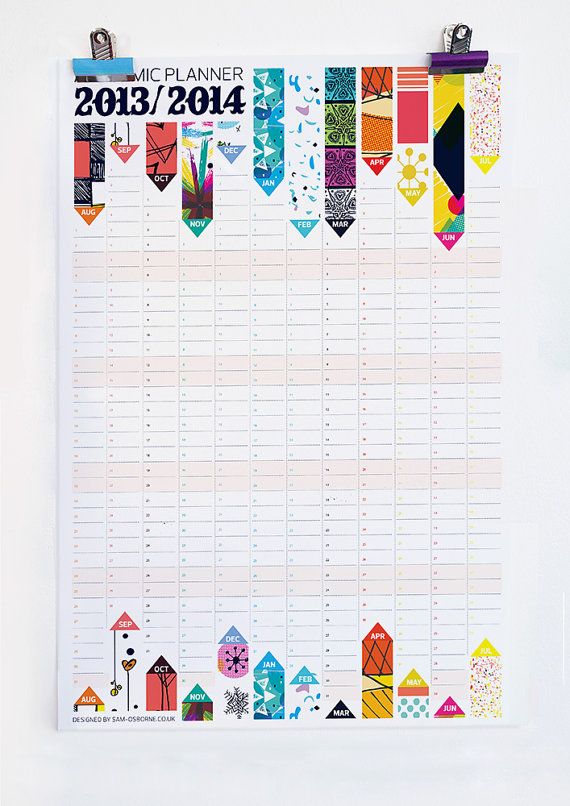 college planning calendar
