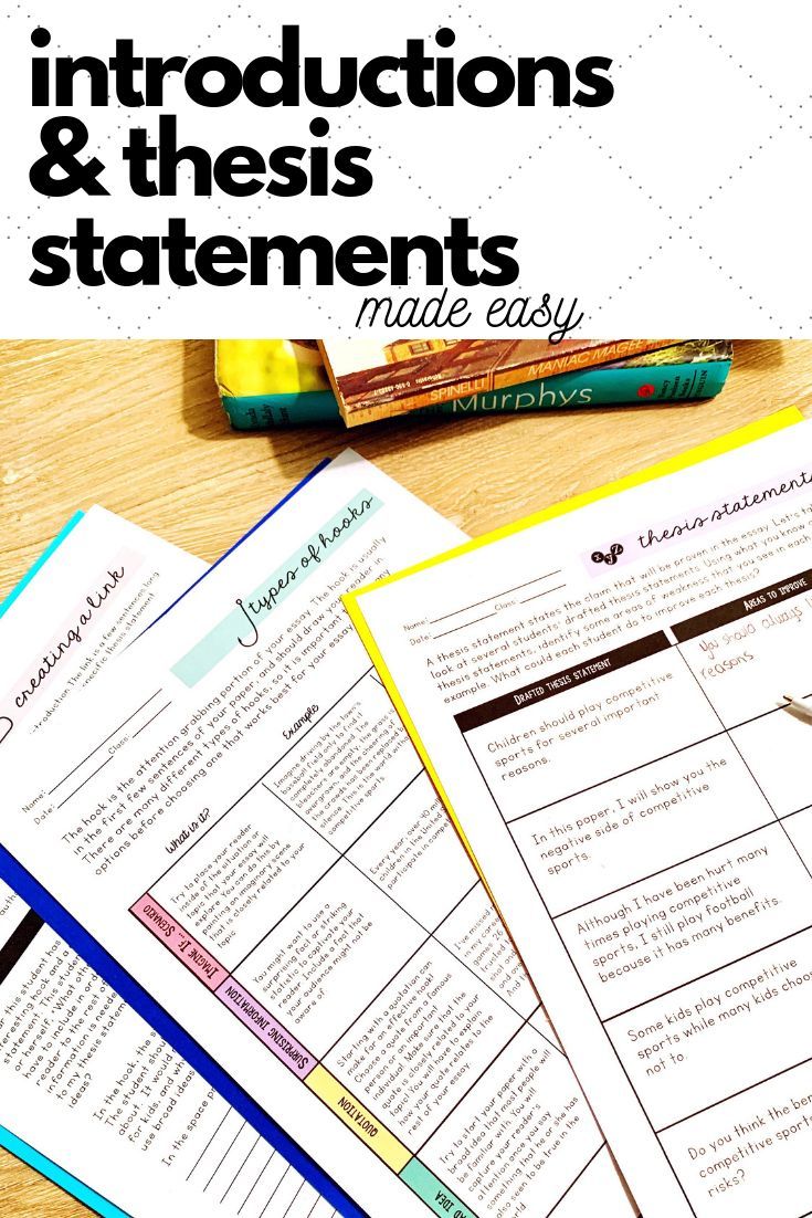how to teach students to write a thesis statement how to teach students to write a thesis statement