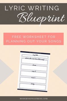 505 best songwriting images on pinterest acoustic guitar acoustic how to format song lyrics