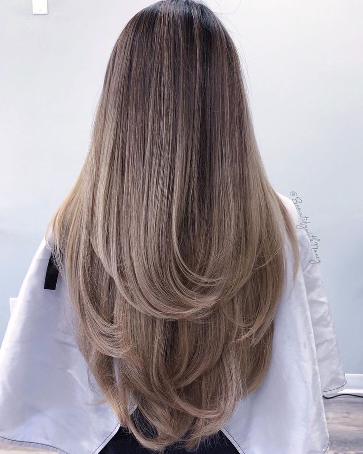 Nancy Lee 🕊 on Instagram: “V shape signature haircut. I'm sorry for the  inconvenience for I… | Long hair cuts, Haircuts for long hair with layers,  Long hair styles