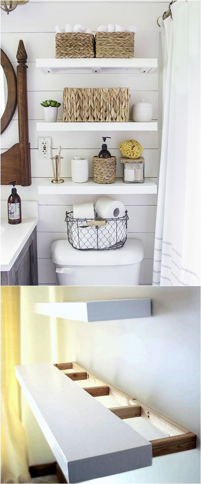 16 Easy and Stylish DIY Floating Shelves & Wall Shelves 16 Easy and Stylish DIY Floating Shelves & Wall Shelves