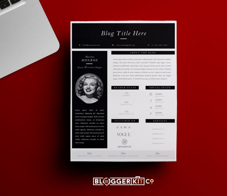 Press Kit Template Page Media Kit Press Kit Epk Best Best Media
