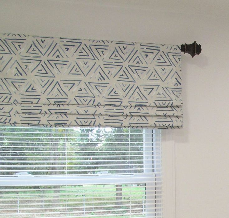blackout lining for faux roman shade valance, Blackout Lining Upgrade