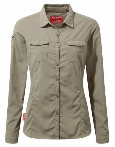 Adventure Short Sleeved Safari Shirt Craghoppers Nosilife mosquito repellent