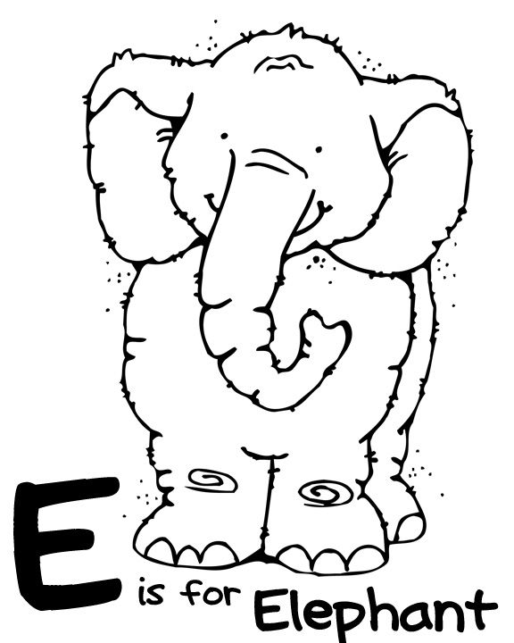 A Z Zoo Animal Coloring Pages
