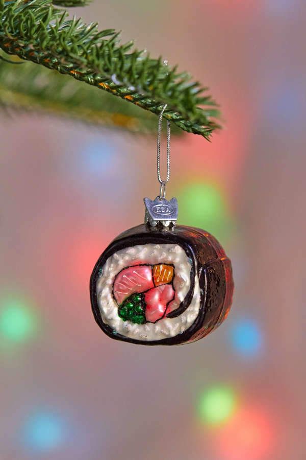 Sushi Christmas Ornament - Sushi Christmas Ornament