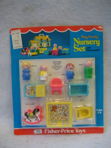 Sealed Vintage Fisher Price Little People Nursery Set 761 Unopened Sealed Vintage Fisher Price Little People Nursery Set 761 Unopened Moc Toy Rare Toys Pinterest