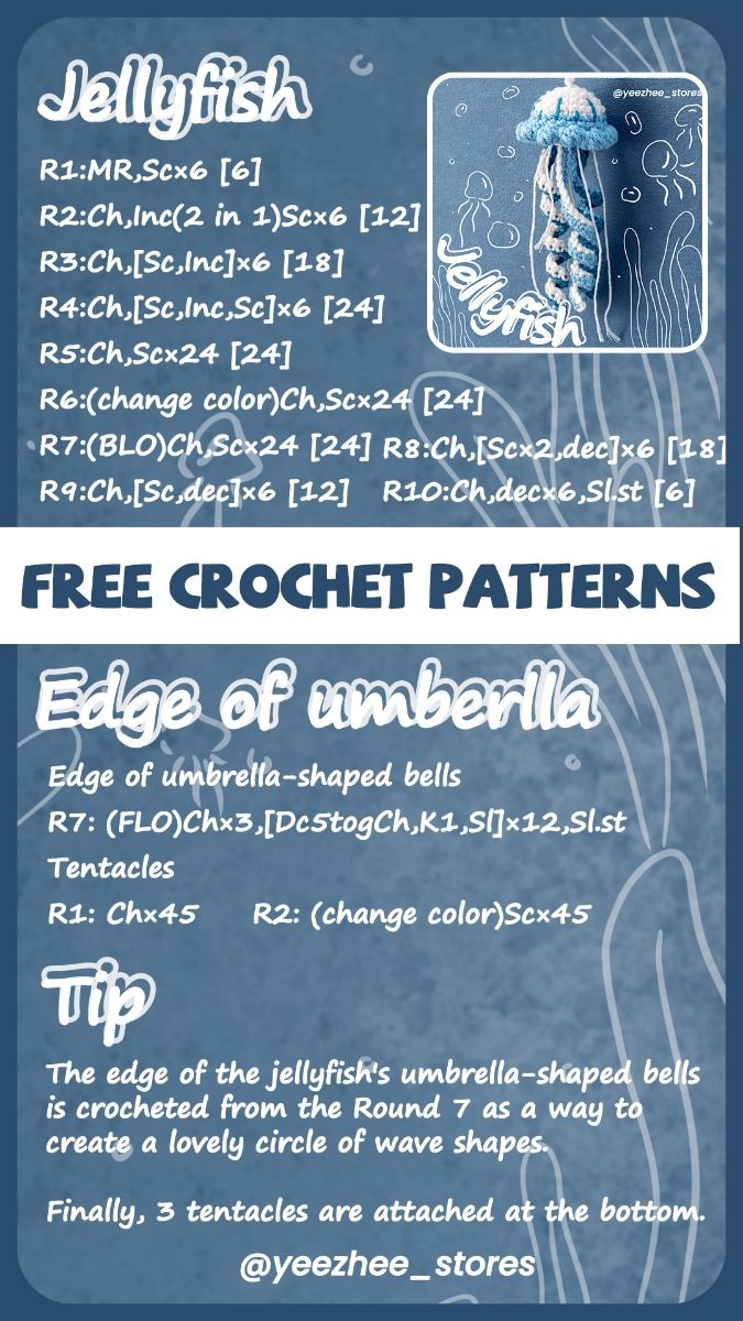 Jellyfish Crochet Free Pattern In 2025 Crochet Patterns Yarn jellyfish-crochet-free-pattern-in-2025-crochet-patterns-yarn