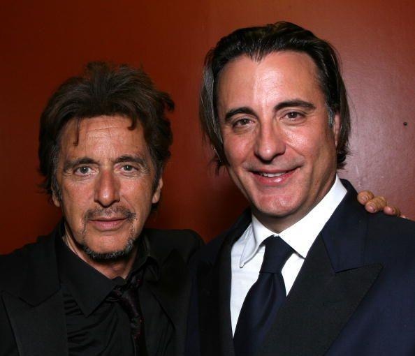 w/ al pacino | Andy garcia, Al pacino, Actors