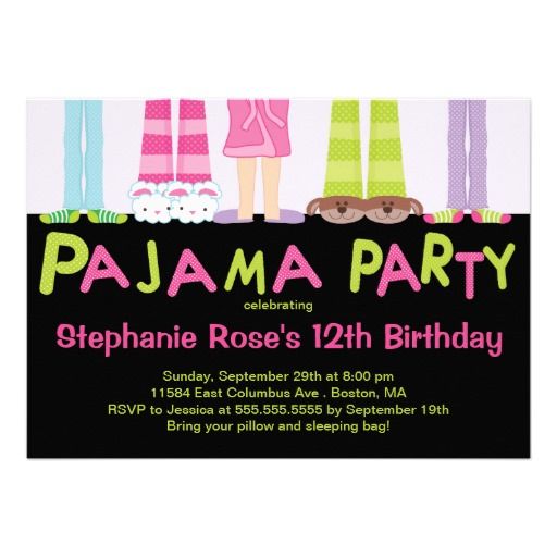 46 best Alyssa Pajama birthday party ideas images on Pinterest - best of birthday invitations sleepover party 46 best Alyssa Pajama birthday party ideas images on Pinterest - best of birthday invitations sleepover party
