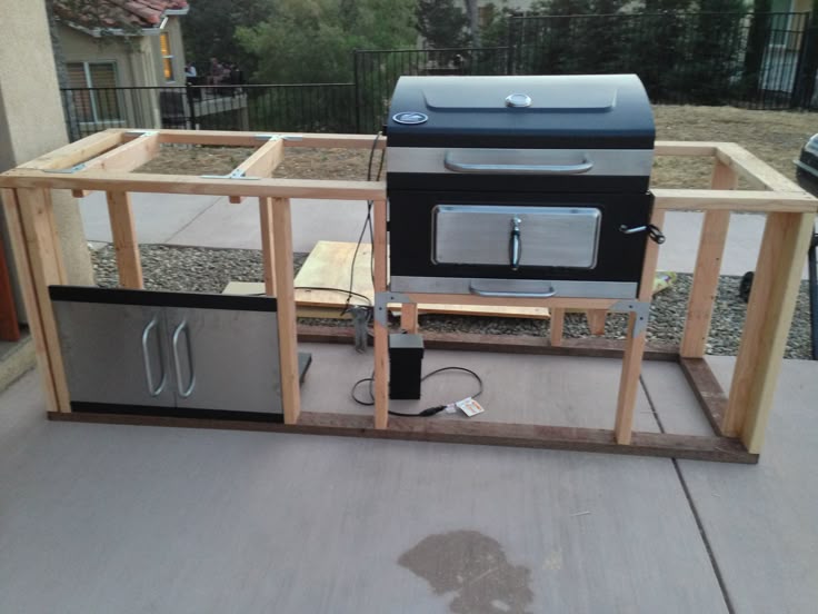 Pin By Bob Nator On Building My Own Bbq Island Build Outdoor Kitchen Diy Decor Diy Outdoor Kitchen, Outdoor Kitchen Island Build