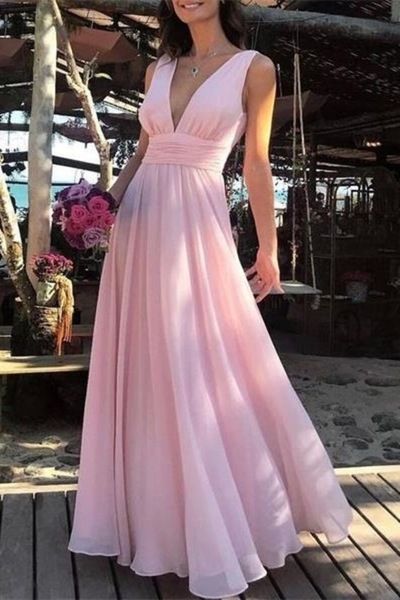 Pink Long Prom Dresses Under 100