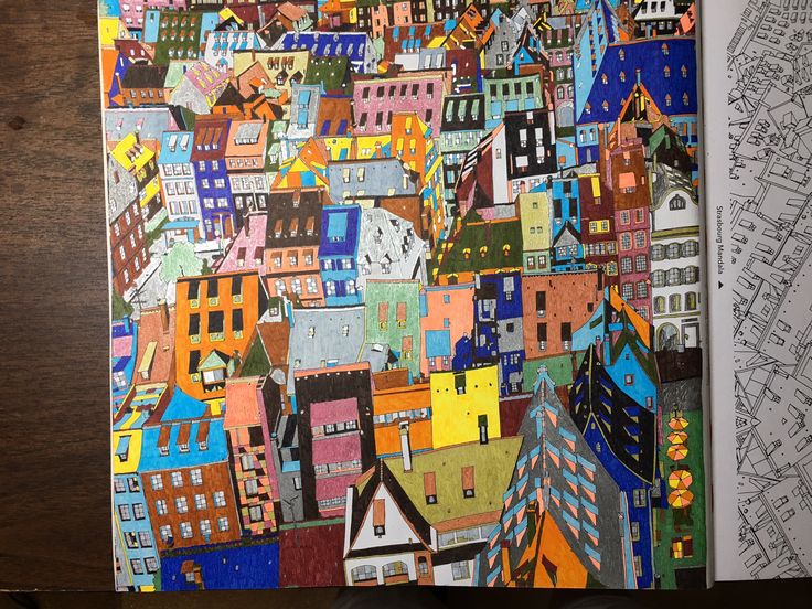 Pin by Caro LaFever on My coloring | Landmarks, Square, Times square