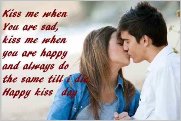 Famous Happy Kiss Day Quotes Happy Kiss Day Quotes Kiss Day