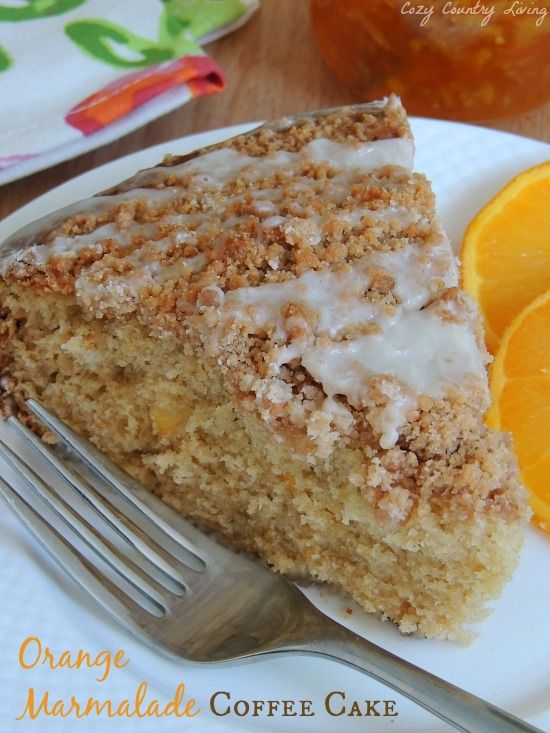 Orange Marmalade Coffee Cake Orange Marmalade Coffee Cake