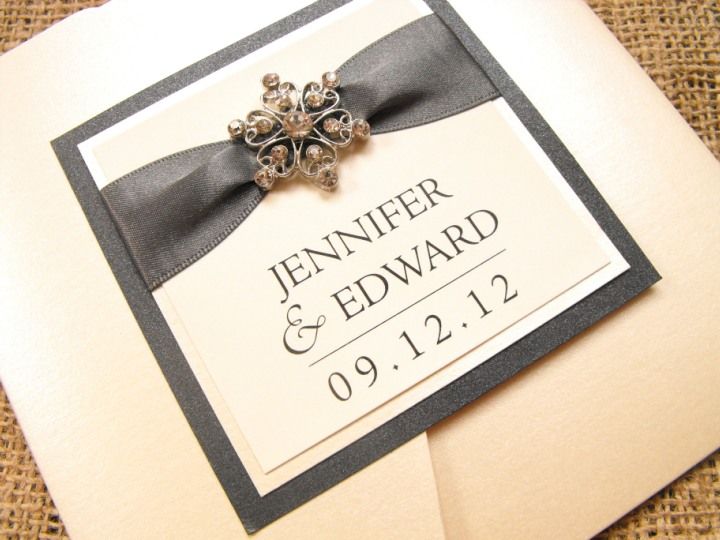 229 Best Wedding Card Creations Cuttlebug Images On Pinterest Handmade Wedding Invitations Pocketfold Vienna