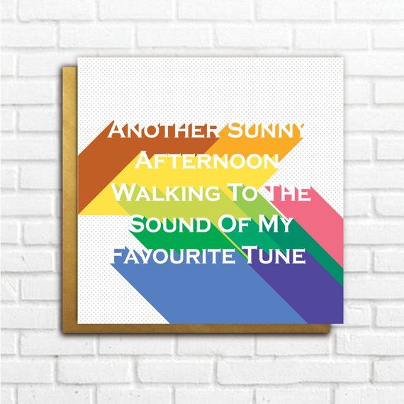oasis birthday card song lyrics noel gallagher liam