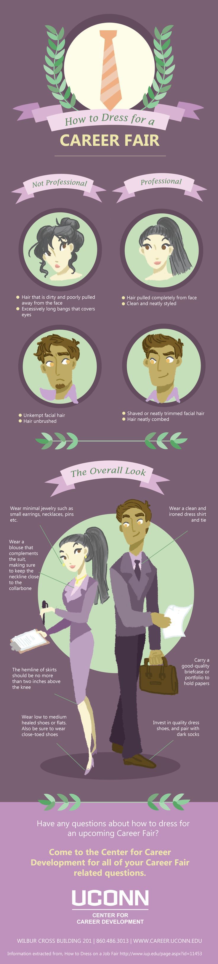 how to work a job fair