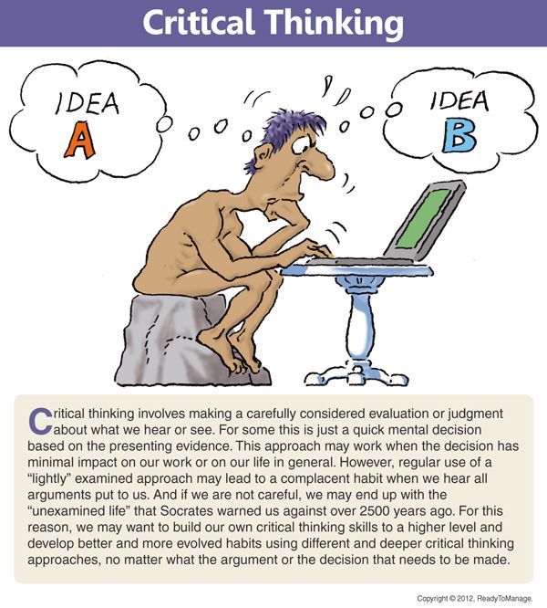 critical thinking essay writing