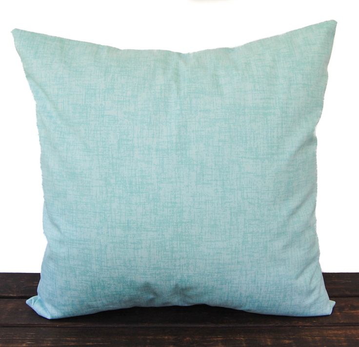 Throw pillow cover Canal blue sea foam white cushion cover traditional contemporary modern home ...