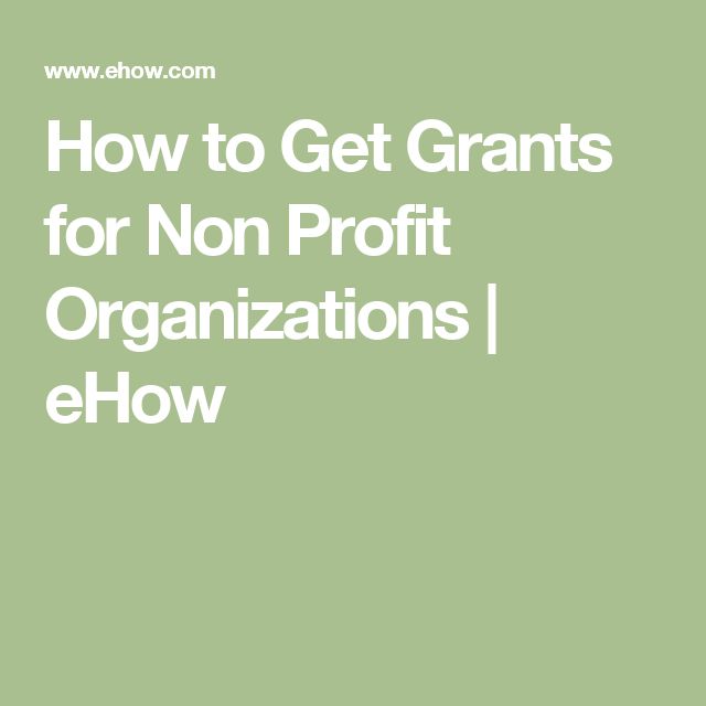 Grants for non profit organizations gay