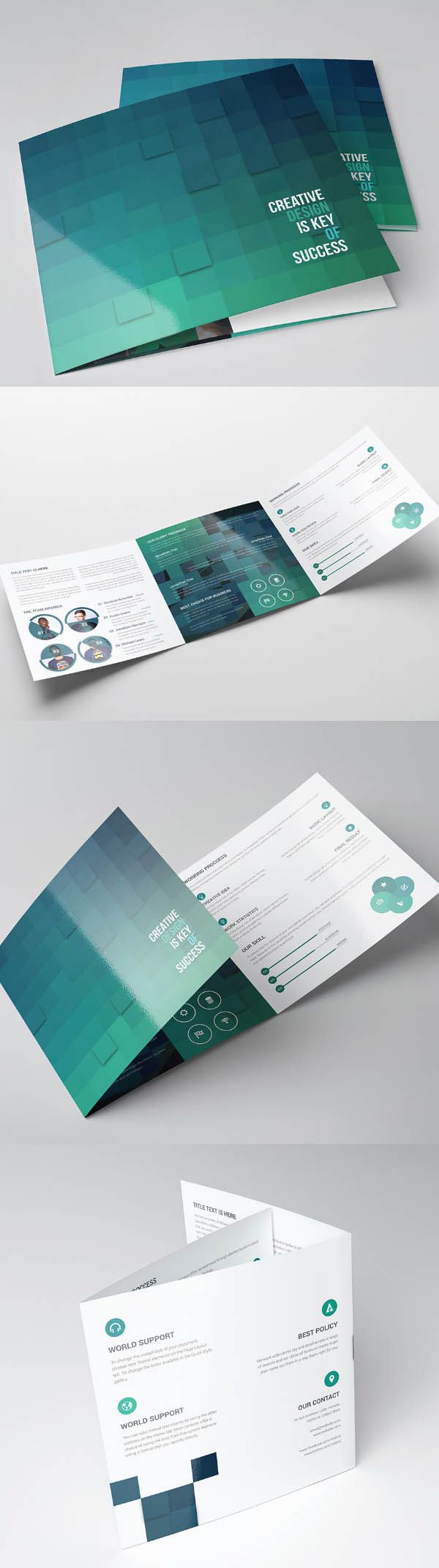 3 part brochure template