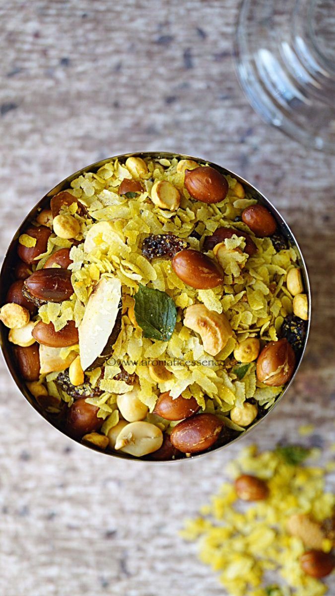 Poha Chivda With Thin Flattened Rice Poha Namkeen Poha Chivda With Thin Flattened Rice Poha Namkeen