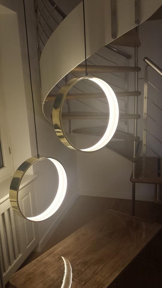 Ecliss Suspension Lamps Brass Ecliss Suspension Lamps Brass