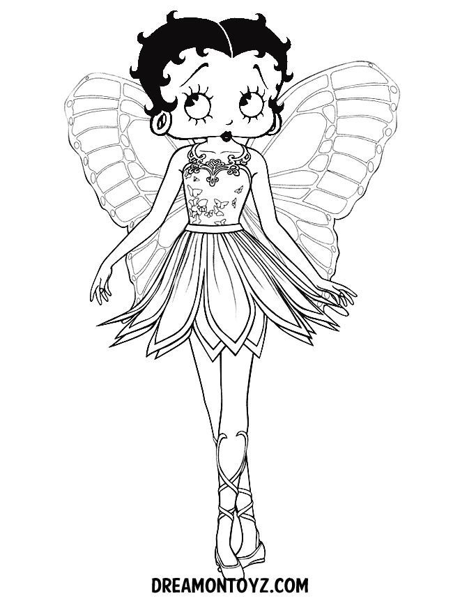 38 best Betty Boop images on Pinterest Coloring pages, Adult - copy coloring pages barbie mariposa 38 best Betty Boop images on Pinterest Coloring pages, Adult - copy coloring pages barbie mariposa