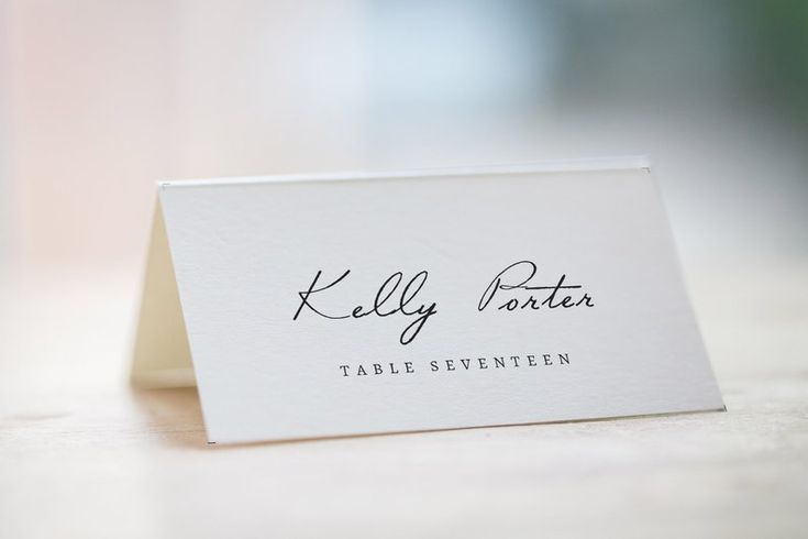 Colored place cards wedding outlet