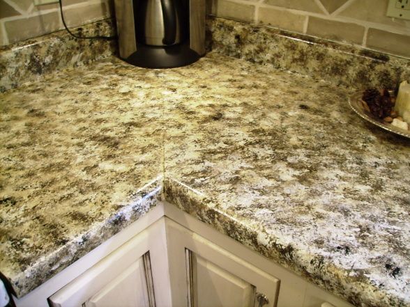 my 17 00 kitchen makeover prime then sponge painted with home remodel cost