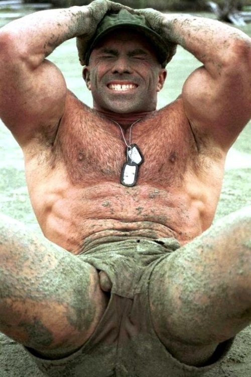 naked guys with great abs Krista allen facial