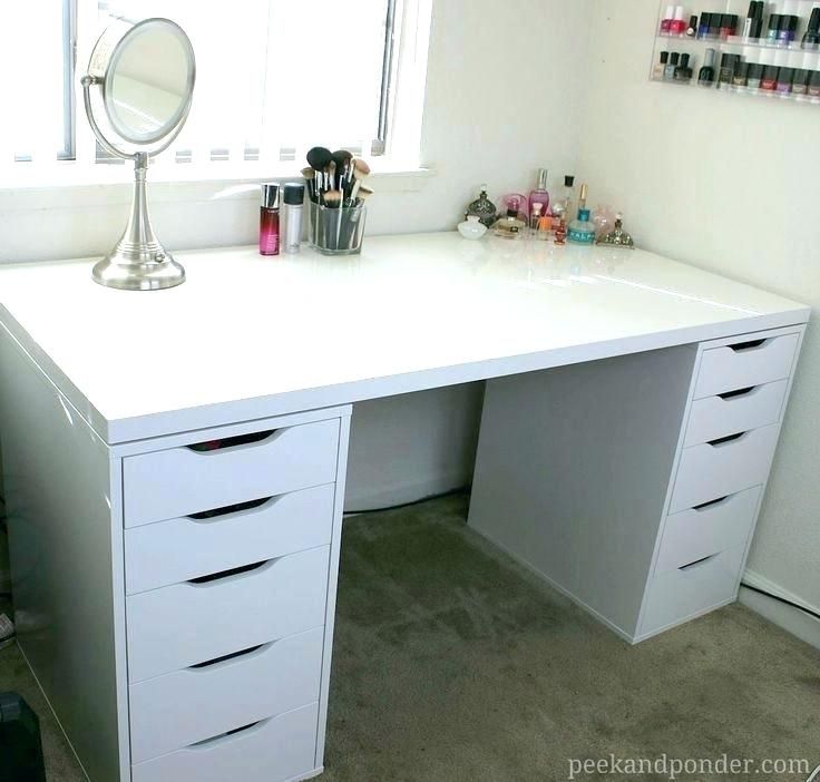 Vanity Table Under 100 Dressing 1000 Computer Desk Makeup Super Diy Schreibtischorganisation Aufbewahrung Selbstgemacht Schreibtisch Ideen Diy Schreibtisch Ideen, White Vanity Under 100