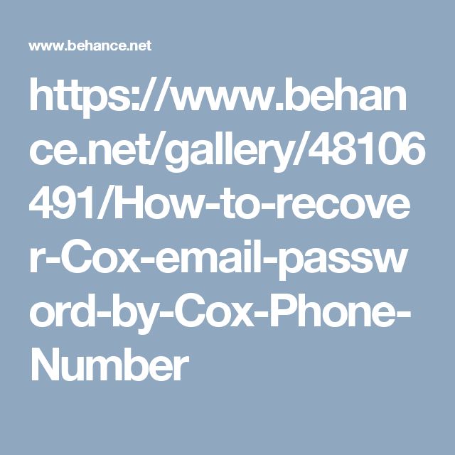 call cox technical support