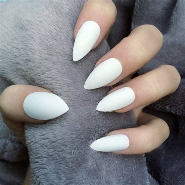 40 Winter Adorable Macaron Stiletto Nails In 2019 Nail Art