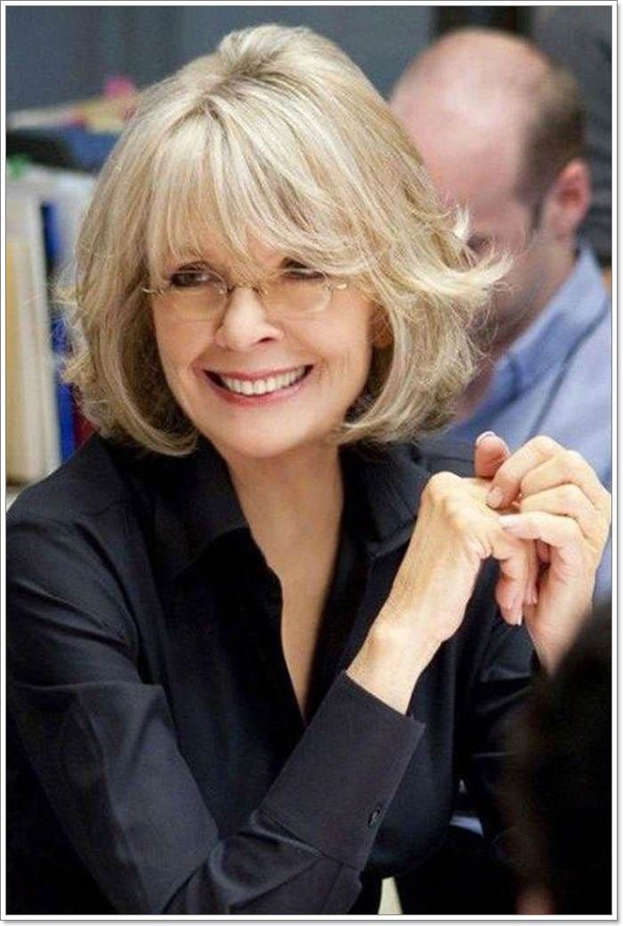 65 Gracious Hairstyles for Women Over 60 | Hot hair styles, Haircut for